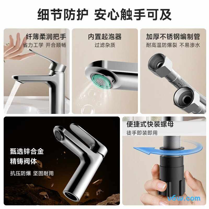 箭牌AE41113CP-P面盆龙头图片