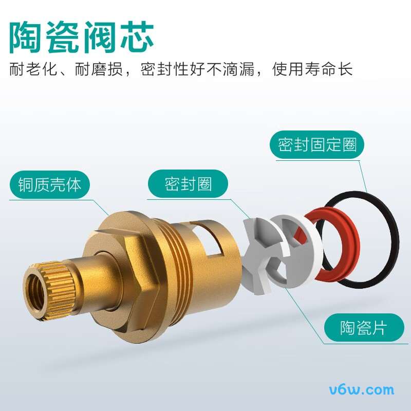 四季沐歌M-C300J洗衣机龙头图片