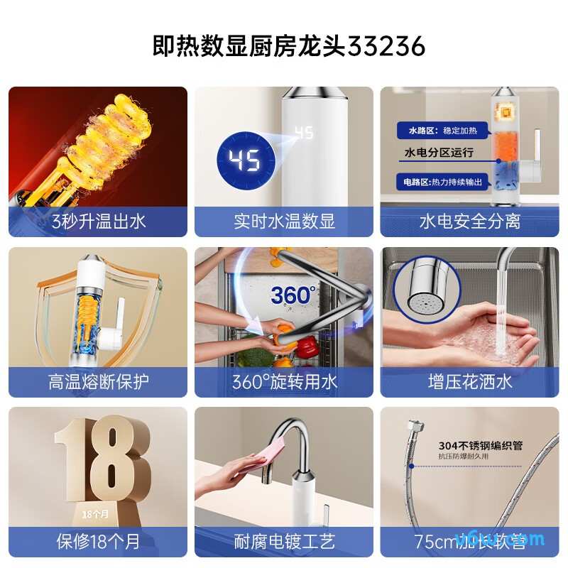 九牧33236-946/KB-Z厨房龙头图片