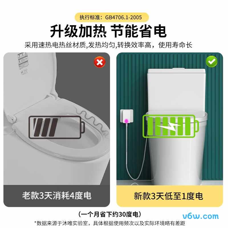 沐唯9004B智能马桶盖图片