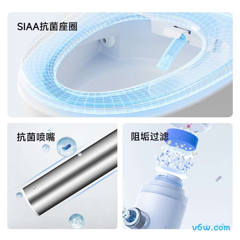 小牧卫浴MZG1060-000-S00-11智能马桶盖图片