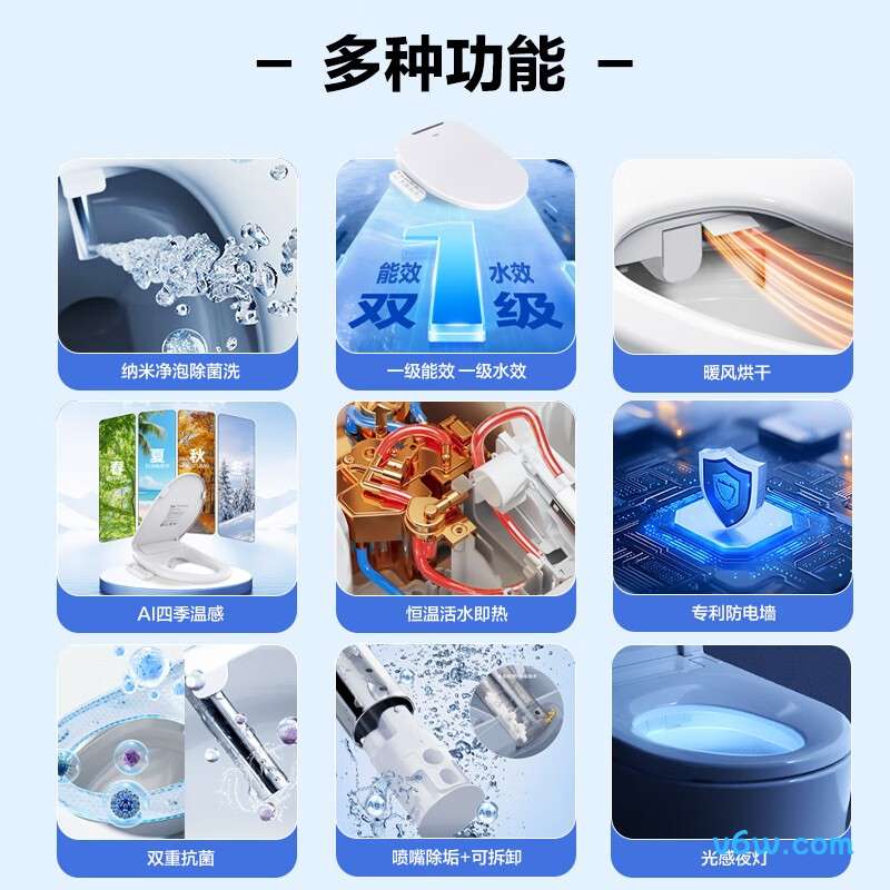 海尔V-168Plus(C6)智能马桶盖图片