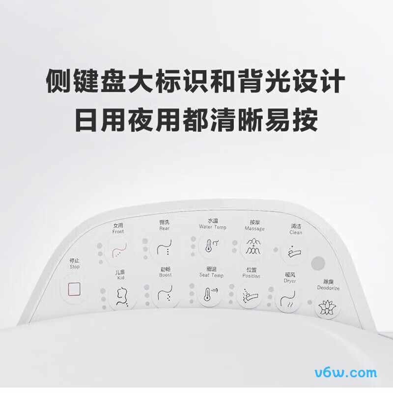 科勒38389T-0智能马桶盖图片