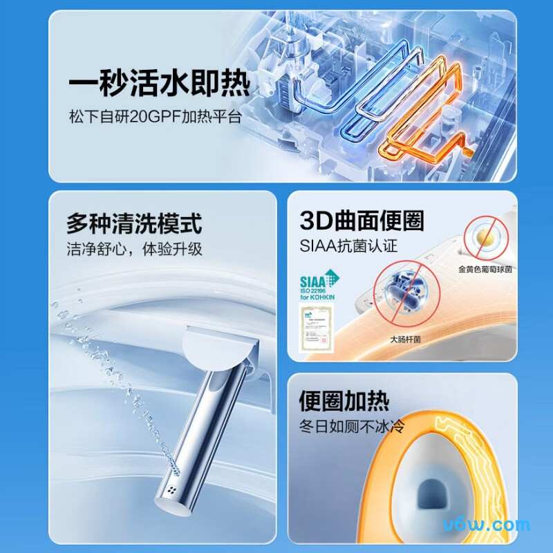 松下DL-5208+CWS智能马桶盖图片