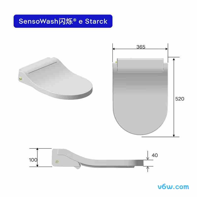 杜拉维特615000智能马桶盖图片