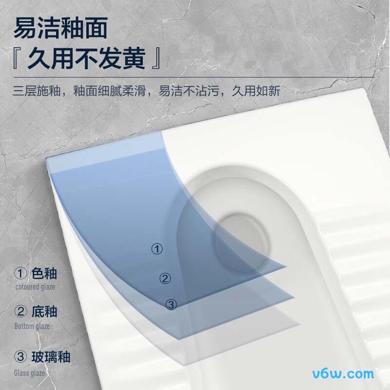 箭牌AE5006G-1蹲便器图片