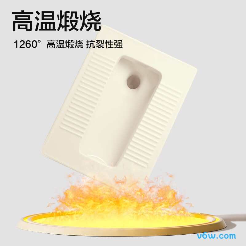 法恩莎FLD5626E蹲便器图片