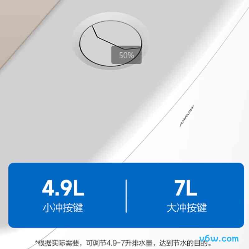 箭牌AE5006G蹲便器图片