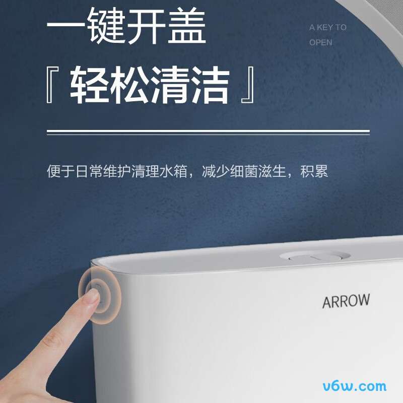 箭牌AE5006+83801蹲便器图片