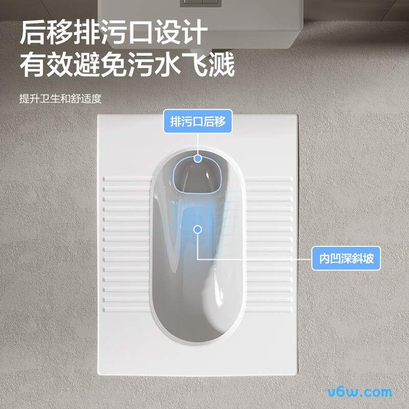 箭牌52614D+83802蹲便器图片