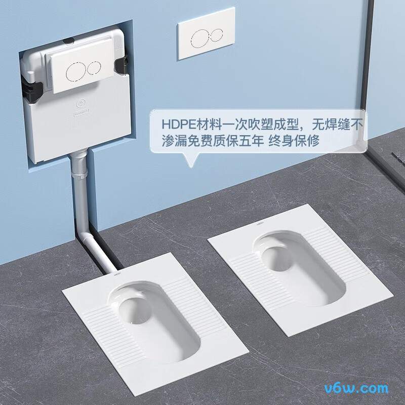 恒洁HC6028PA蹲便器图片