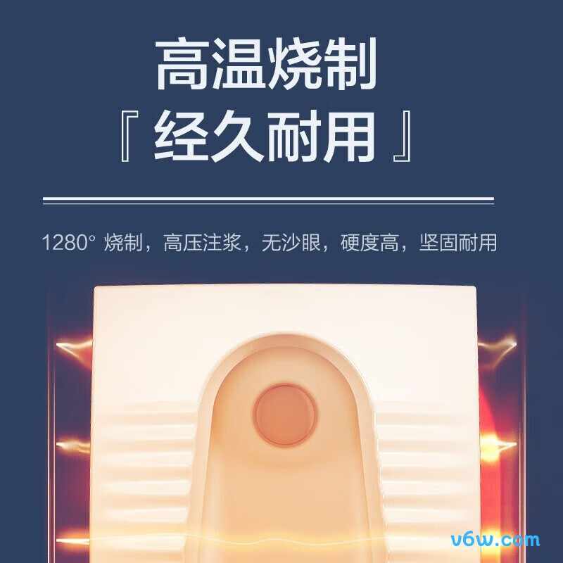 箭牌AE5007+83801蹲便器图片