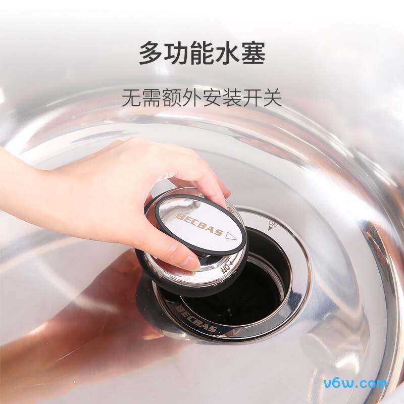 贝克巴斯Fusion5(F5e)垃圾处理器图片