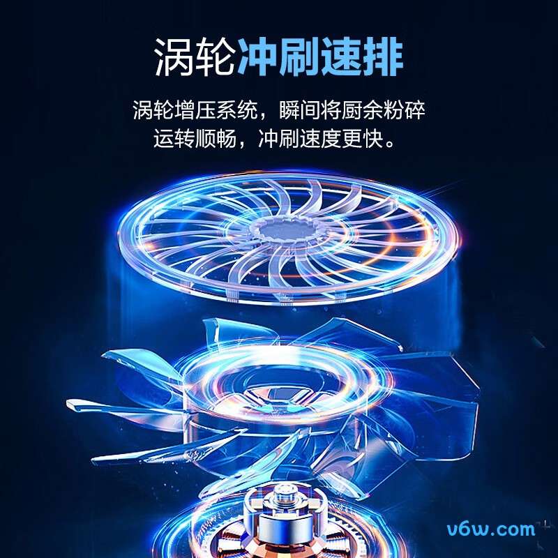 海尔LD680-W3垃圾处理器图片