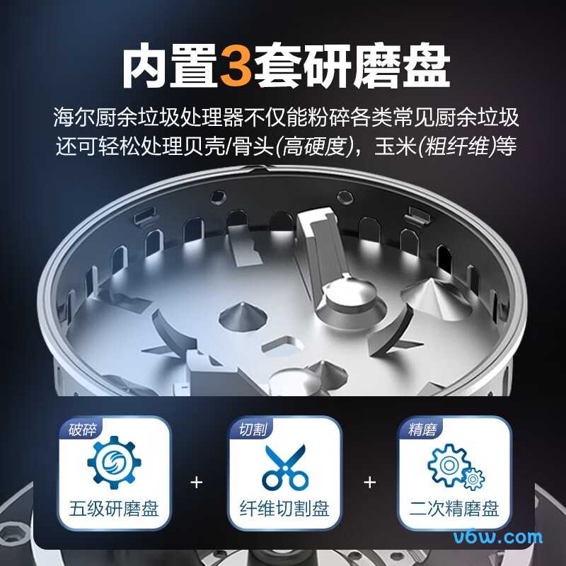 海尔LD680-W3垃圾处理器图片