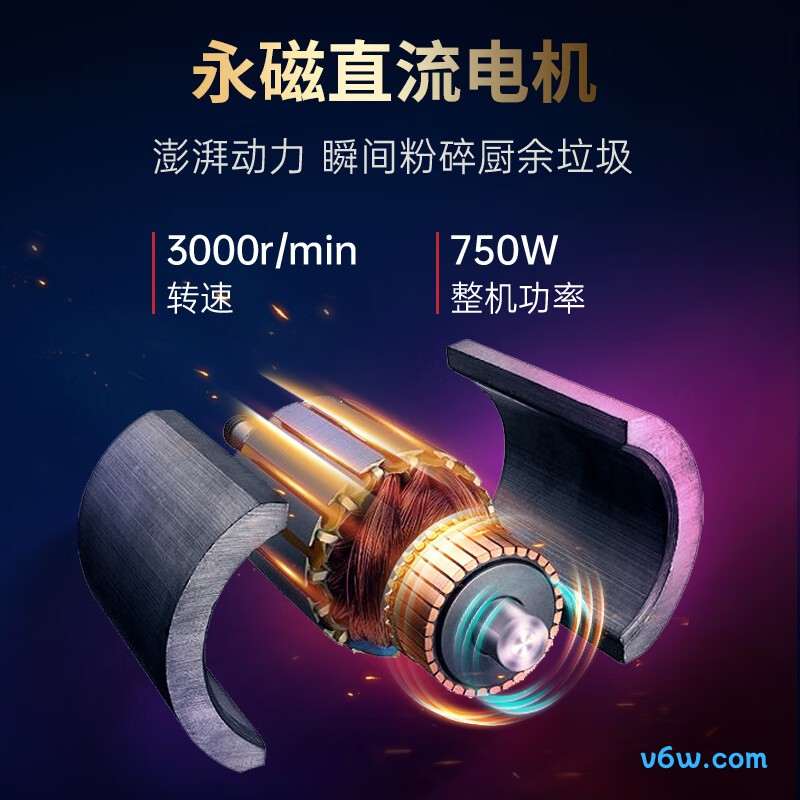 欧琳KDS609垃圾处理器图片