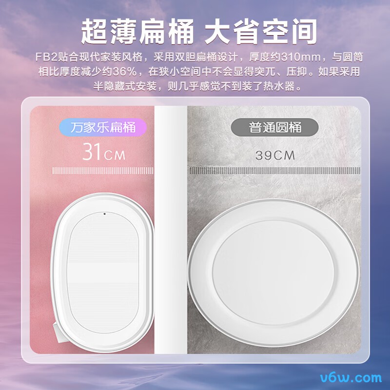 万家乐D50-FB2储水式电热水器图片