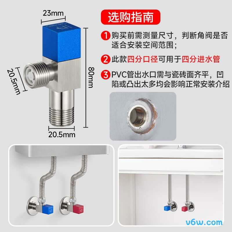 潜水艇F3012-5角阀图片