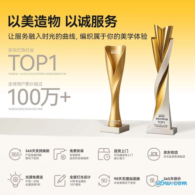 鹿家良品HPMXD-6261吸顶灯图片