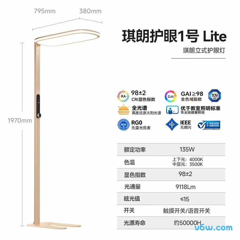 琪朗ML24001007H-1D台灯图片