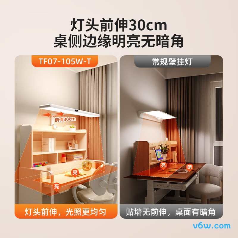 孩视宝TF07-105W-T台灯图片