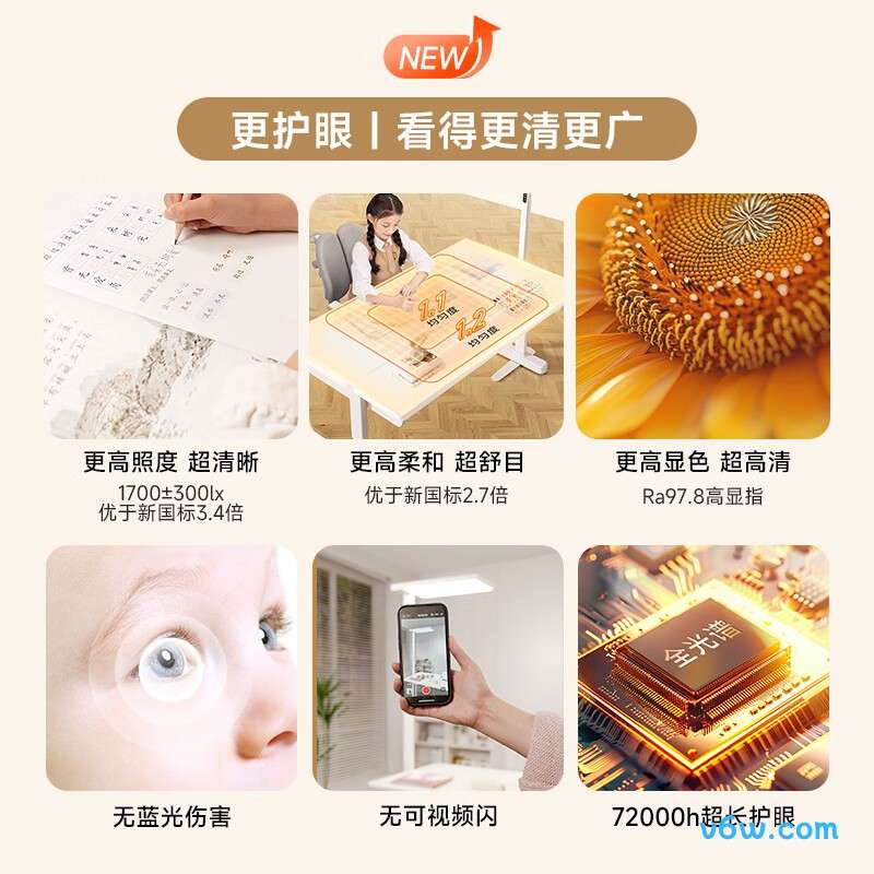 孩视宝E2C-120W台灯图片