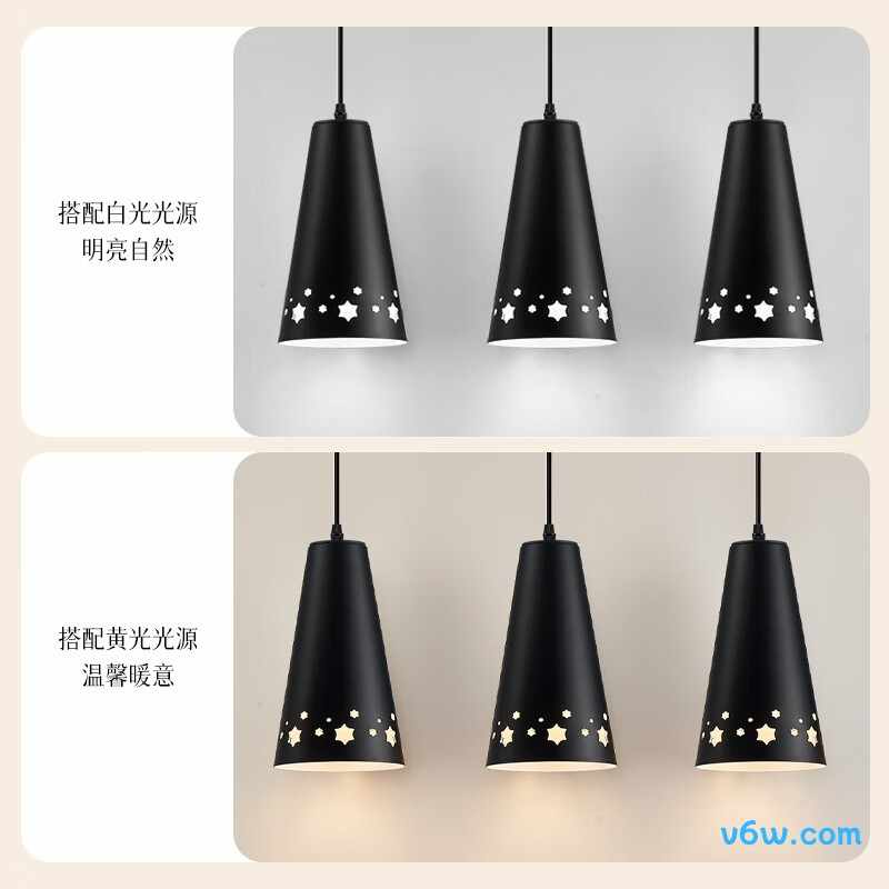 欧普MD6115-Y14×3-E27吊灯图片