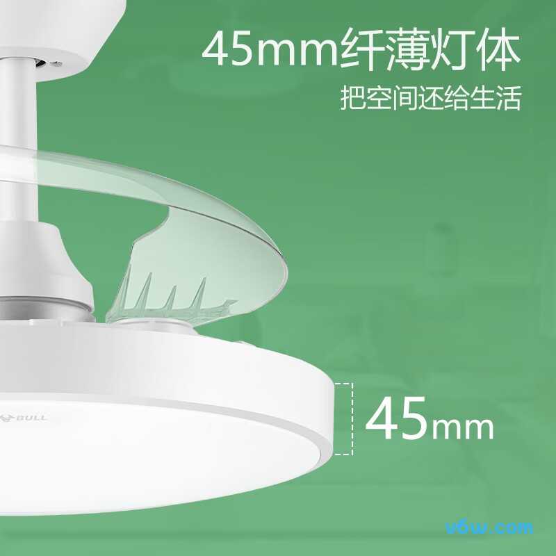 公牛GF06DT风扇灯图片