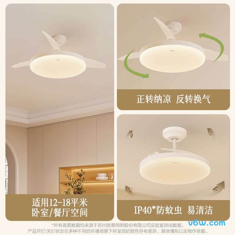 欧普FSD420-D36-02风扇灯图片