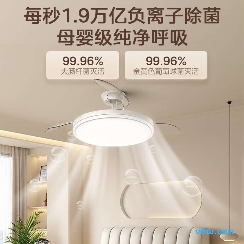 美的MFY-F4801W-YF风扇灯图片