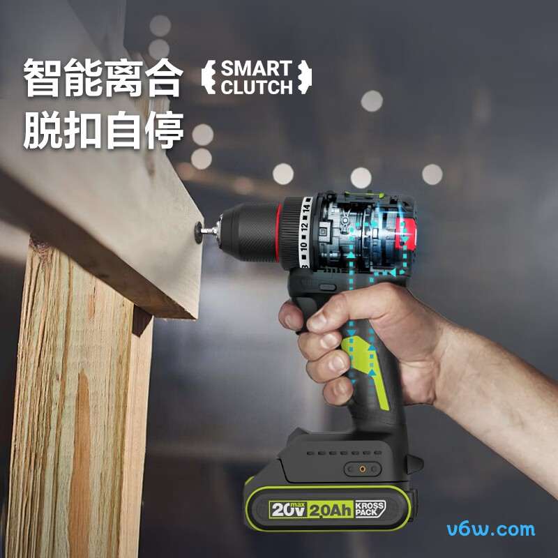 威克士WU176(4.0单电)电钻图片