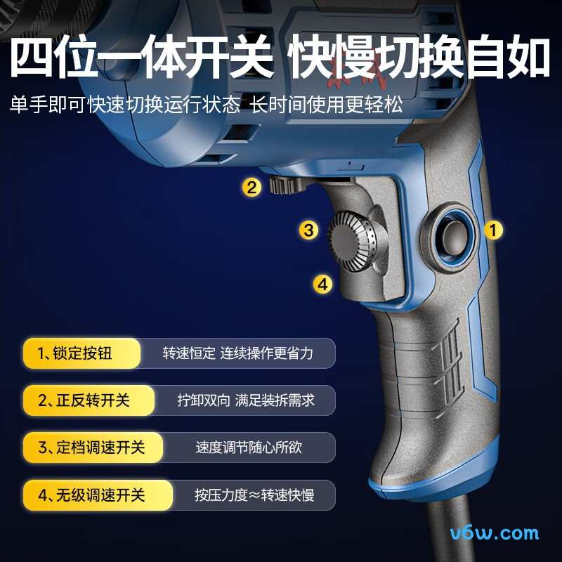 东成J1Z-FF05-10B电钻图片