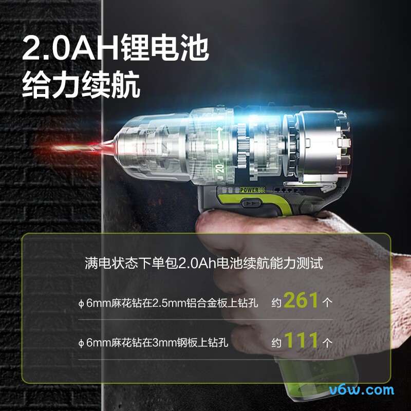 威克士WU130X.9电钻图片