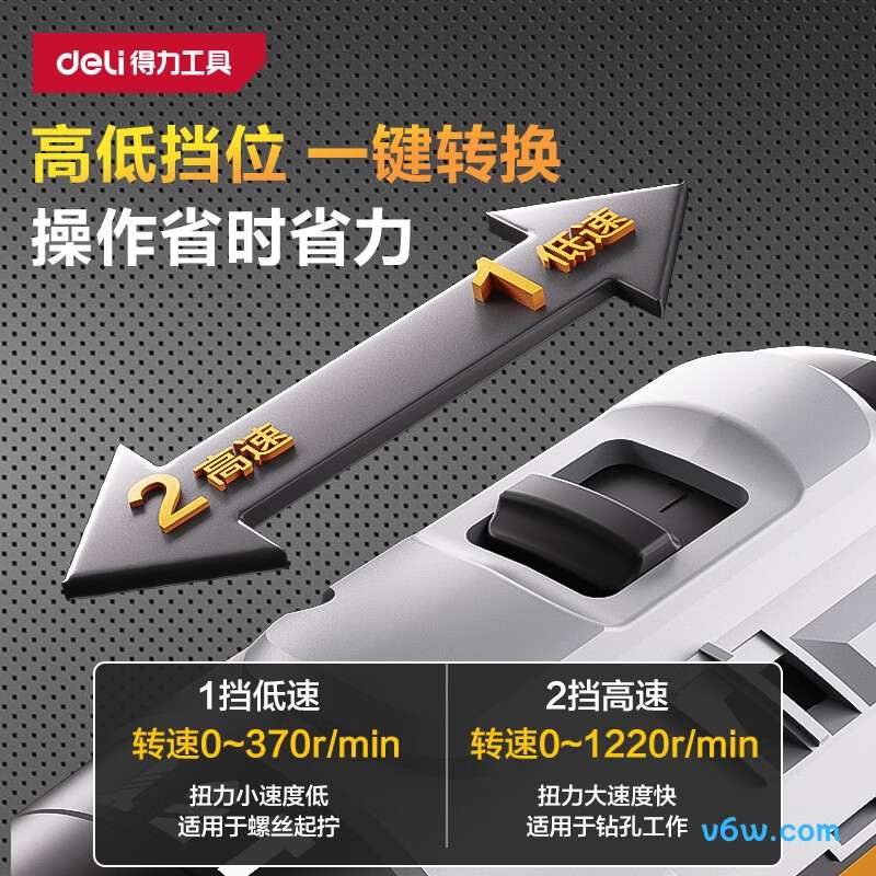得力DCS032-1电钻图片