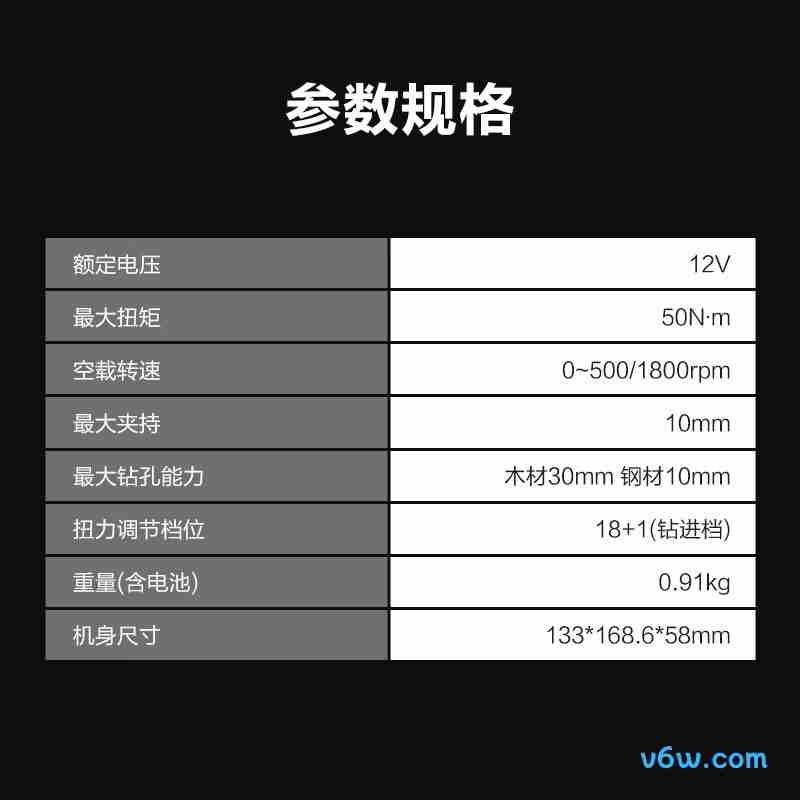 威克士WU135.1(单电）电钻图片