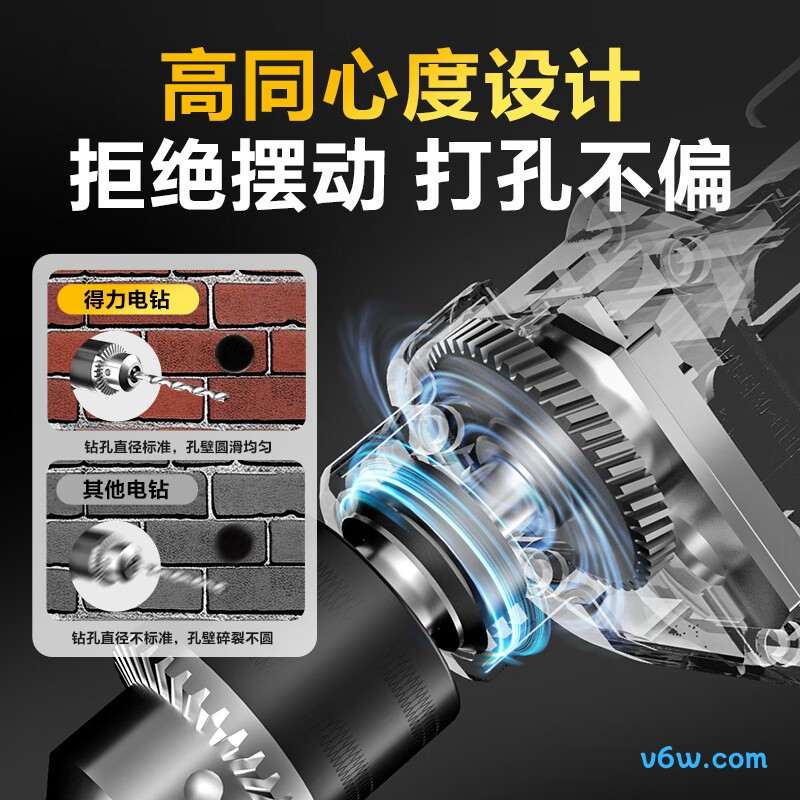 得力DCS183电钻图片