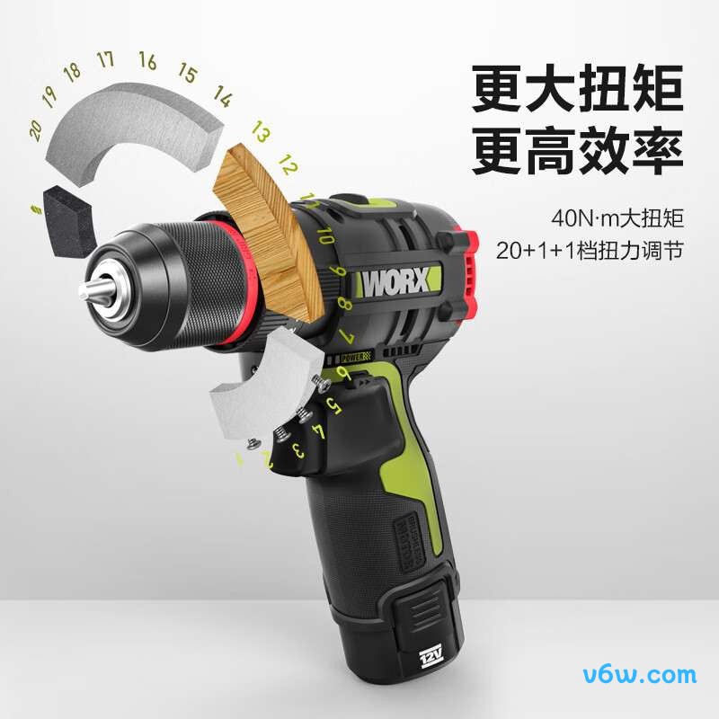 威克士WU131X.6电钻图片