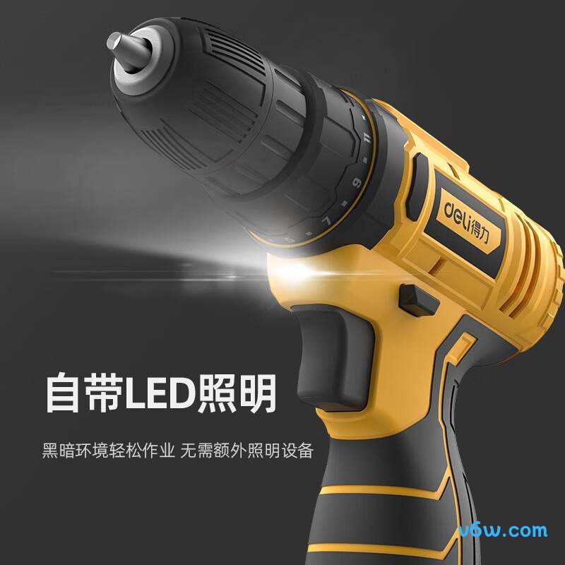 得力DCJ052-1电钻图片