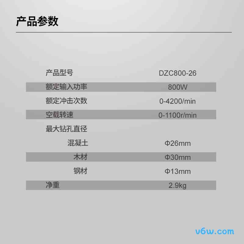 东成DZC800-26电锤图片