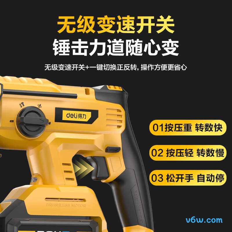 得力DCS311-1电锤图片