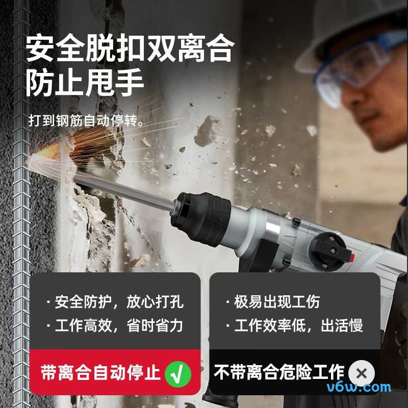 德力西DECRHAC11050电锤图片