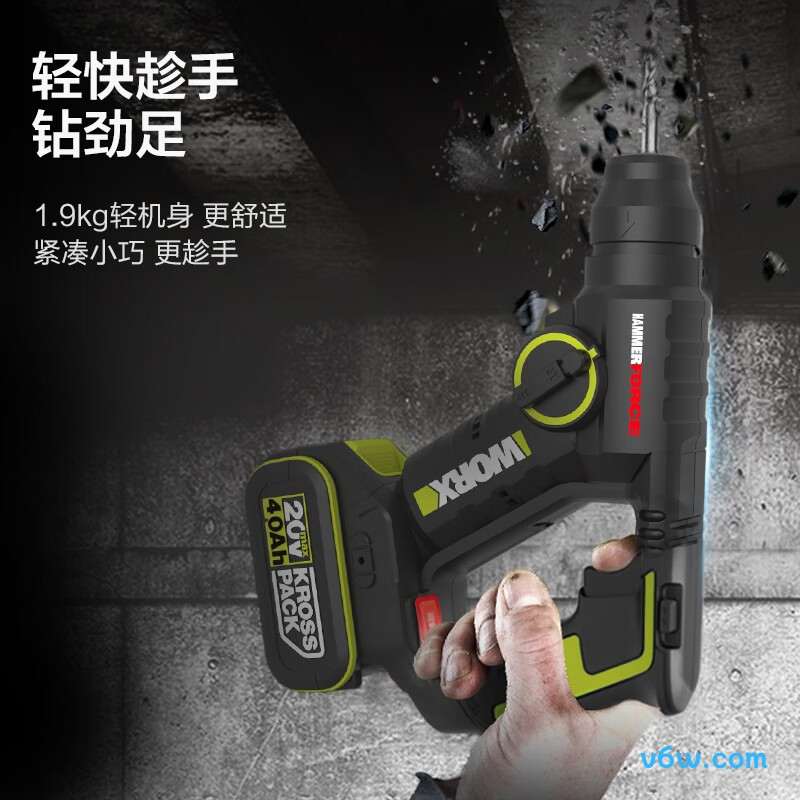 威克士WU380S.8电锤图片