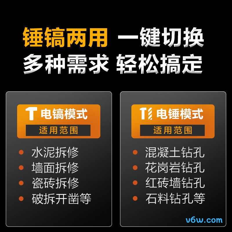 得力DL-DC26-J2电锤图片