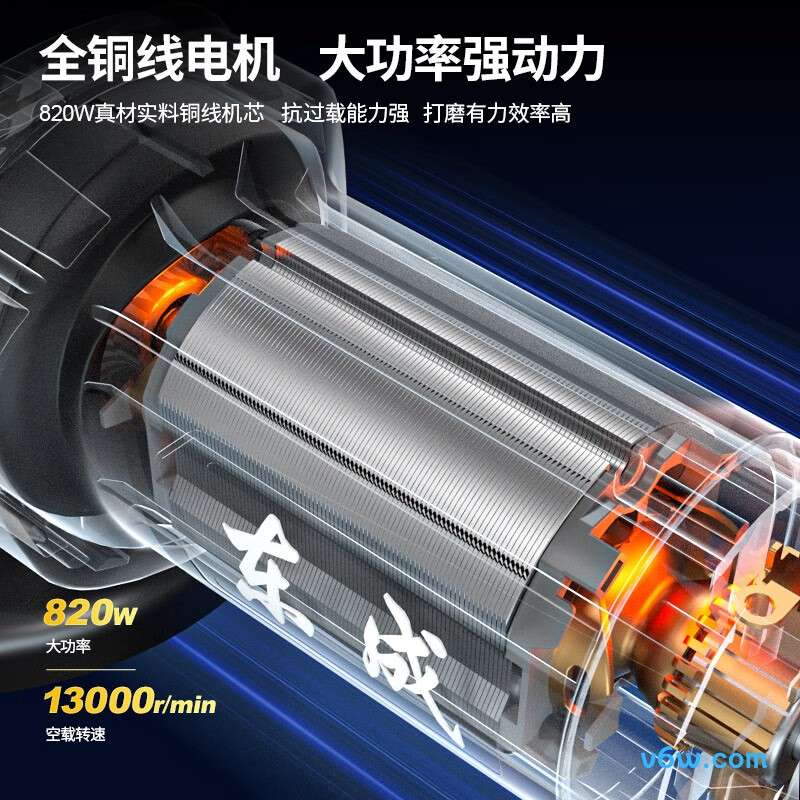 东成DSM820-100角磨机图片