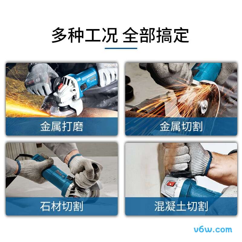 博世GWS900-100角磨机图片
