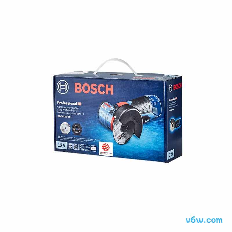 博世GWS12V-76角磨机图片