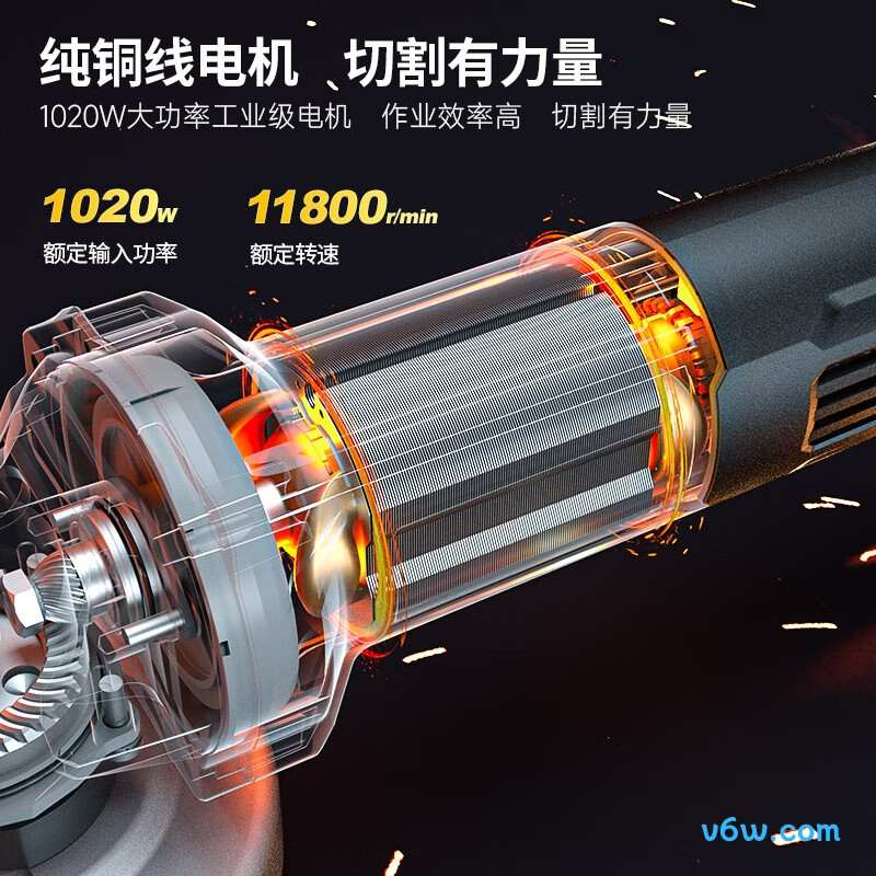 东成DSM1020-125S角磨机图片