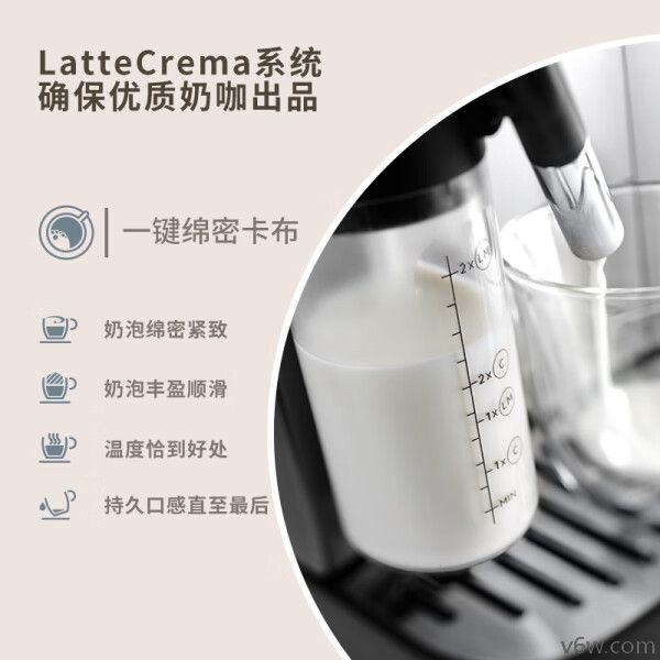 德龙E LattePlus全自动咖啡机图片