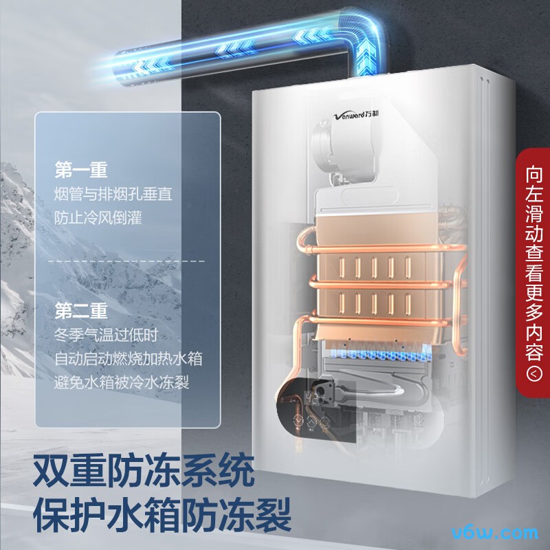 万和JSQ24-220J12燃气热水器图片