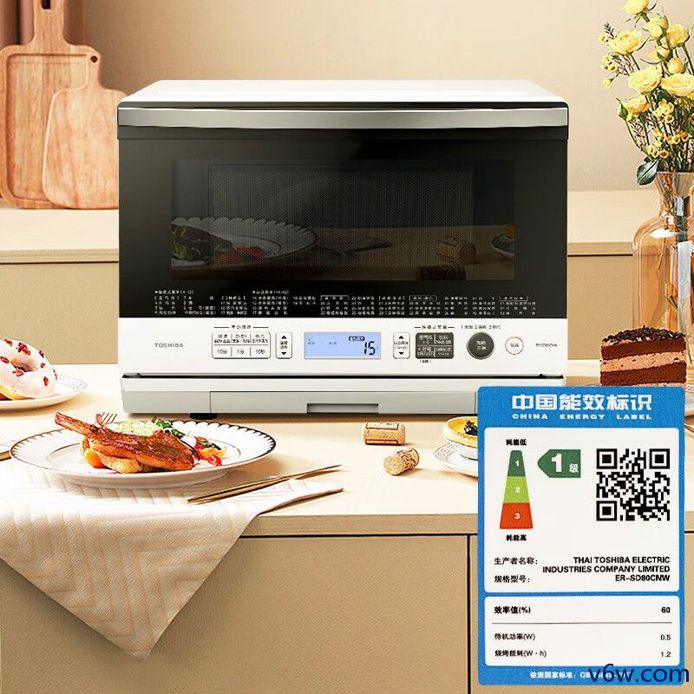 东芝ER-SD80CNW微波炉图片